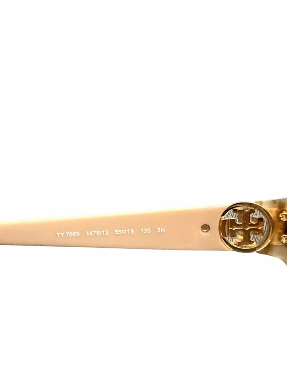 Tory Burch Round Honey Tortoiseshell Brown and Beige Women's Sunglasses